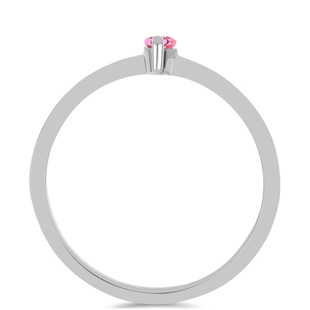 Ezüst Gyűrű Pelmadullai Rózsaszínű Turmalinnal 2 