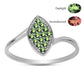 Ezüst Gyűrű Természetes Alexandrittal