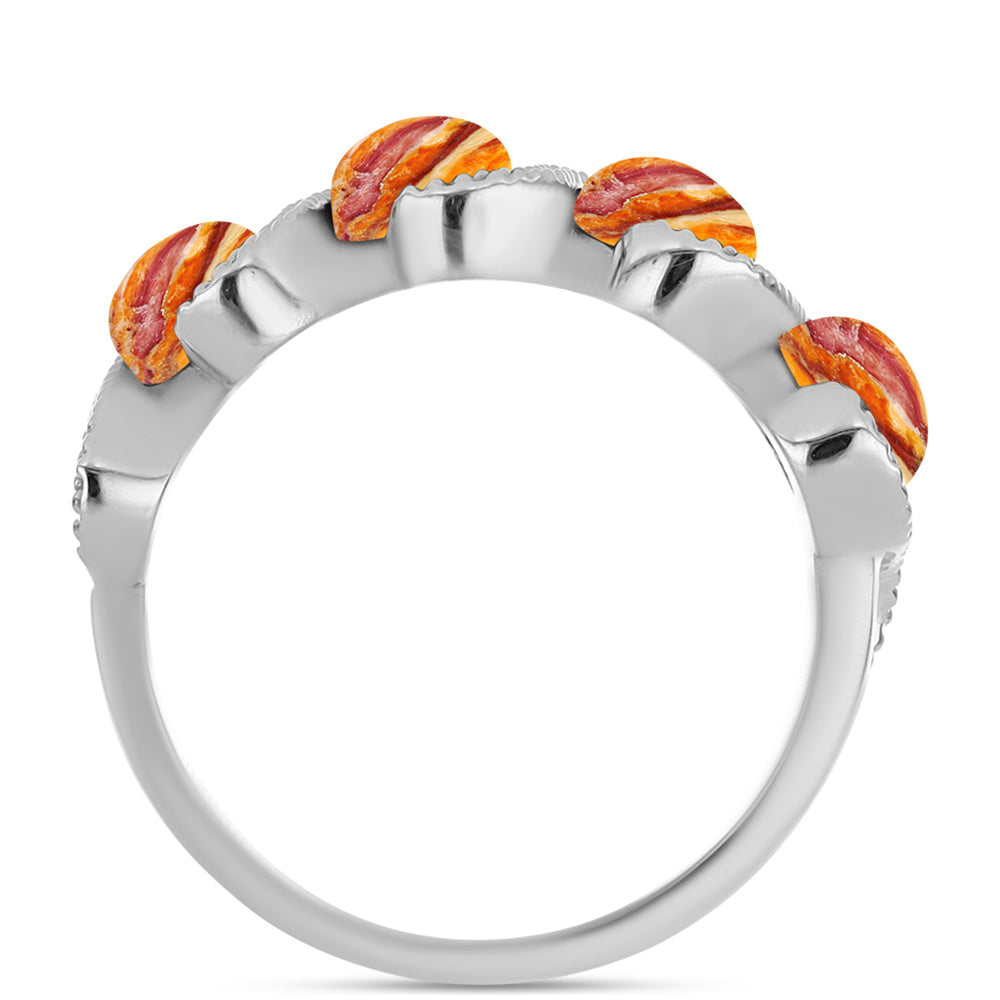 Ezüst Gyűrű Oroszlán Mancs Jáspissal 2 