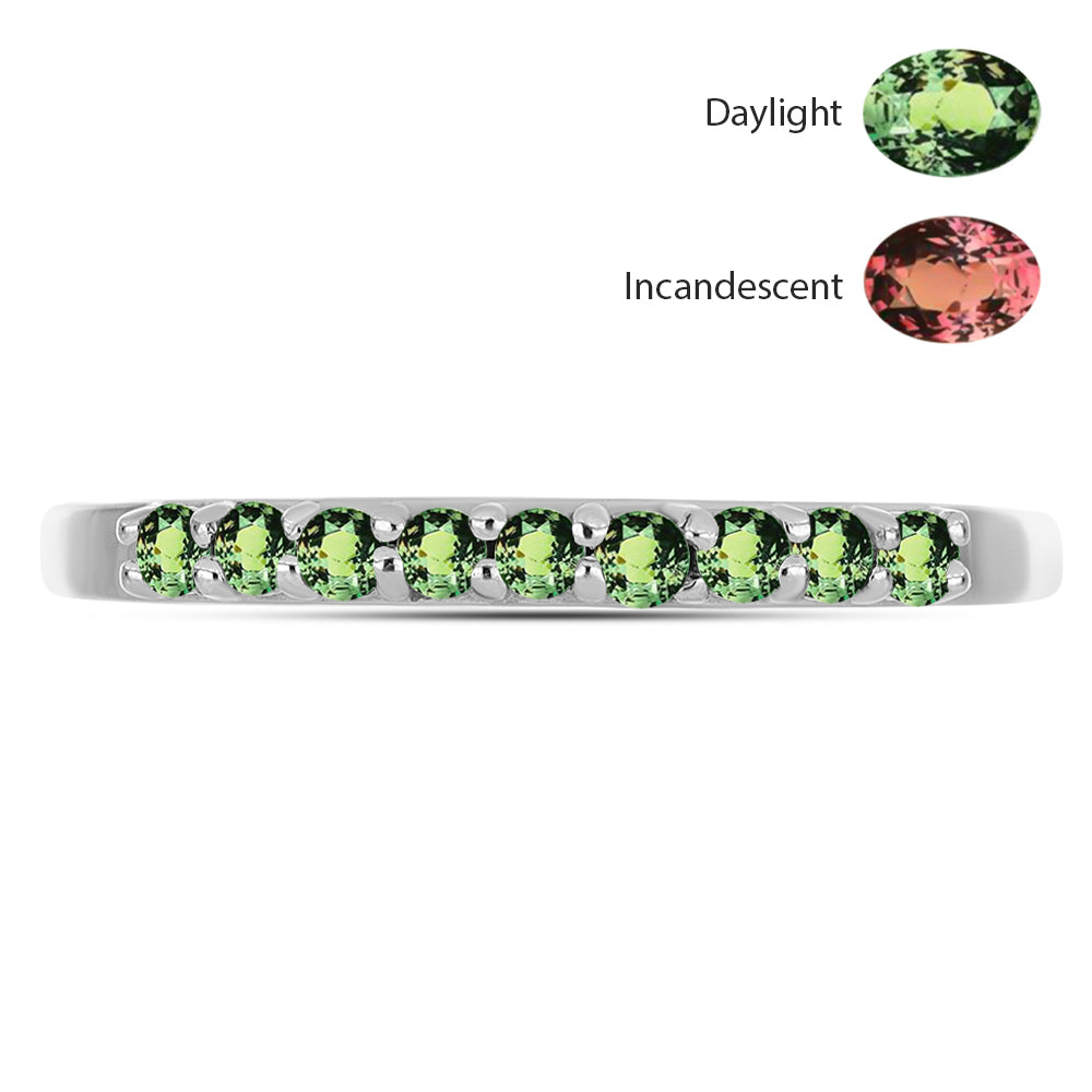 Ezüst Gyűrű Természetes Alexandrittal 2 