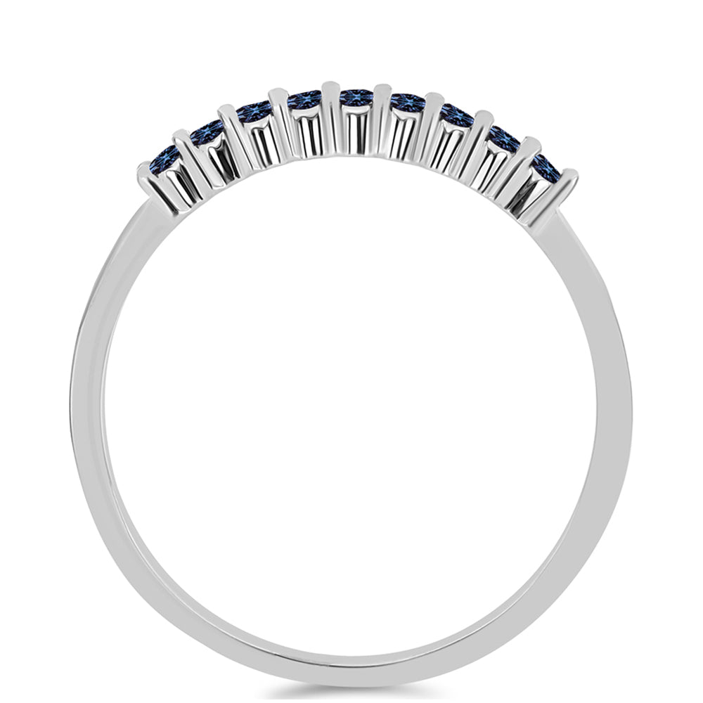 Ezüst Gyűrű "Császár Lila" Moissanite-tel 3 