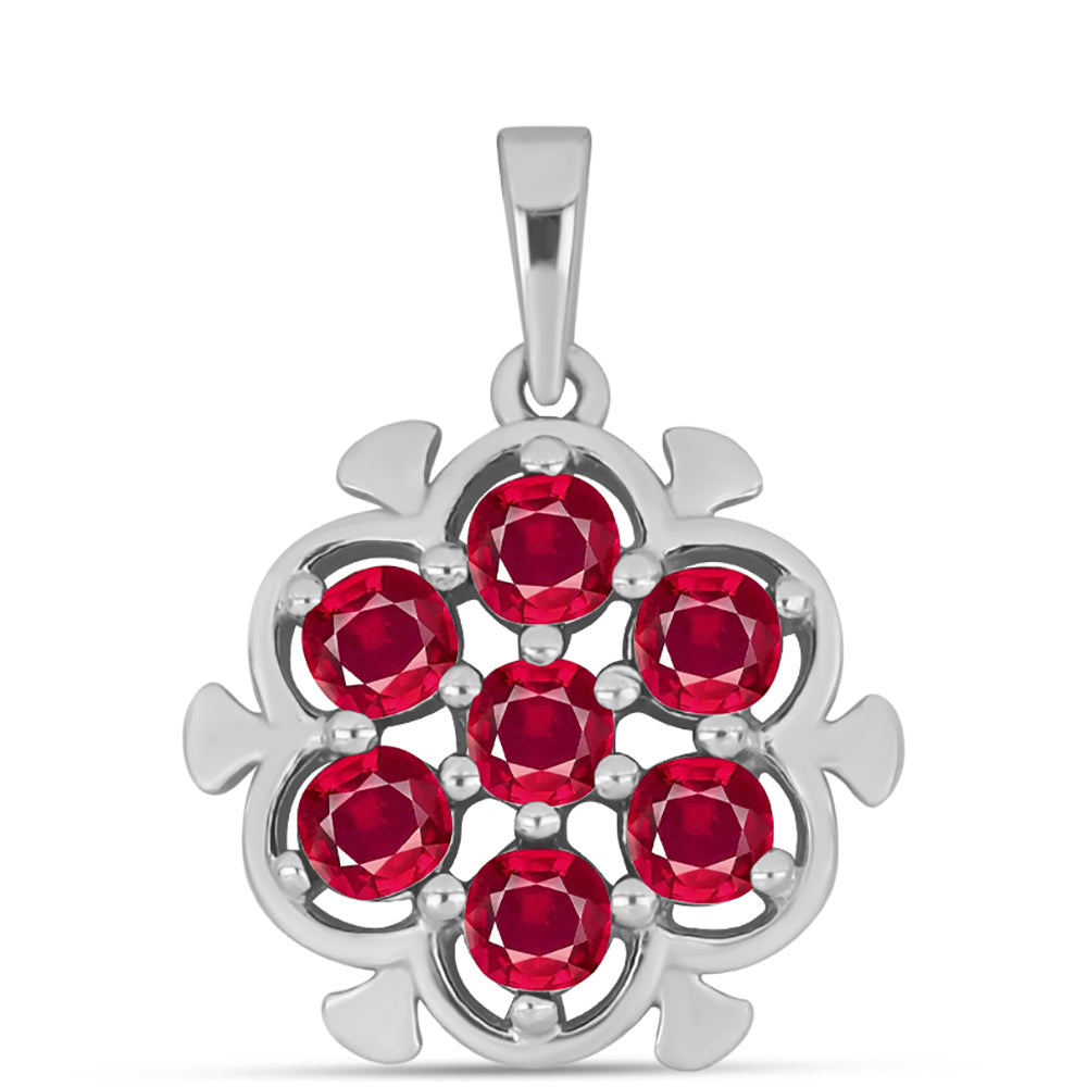 Ezüst Medál Madagaszkári Rubinnal