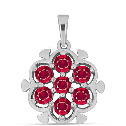 Ezüst Medál Madagaszkári Rubinnal