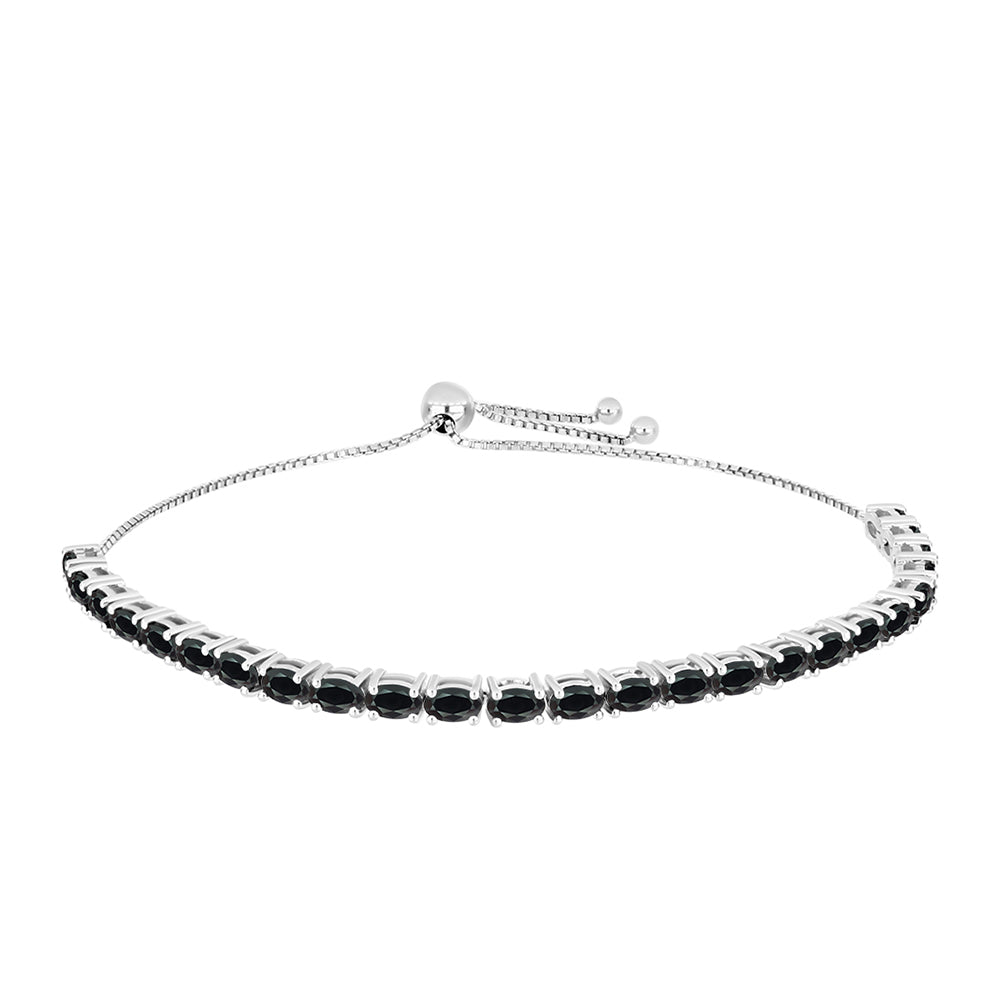Ezüst Karkötő Obszidiánnal 1 
