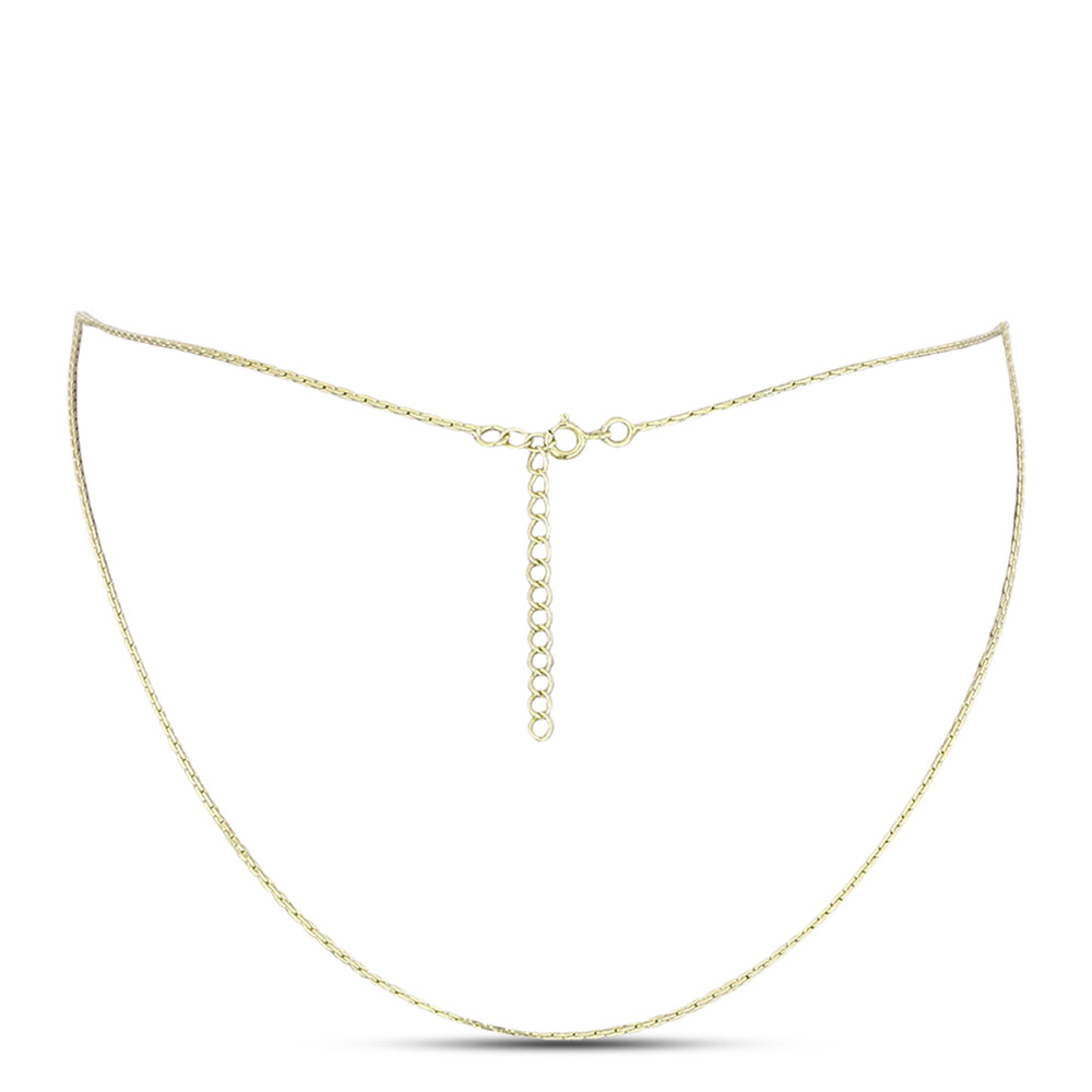 Arannyal Bevont Ezüst Lánc 1 