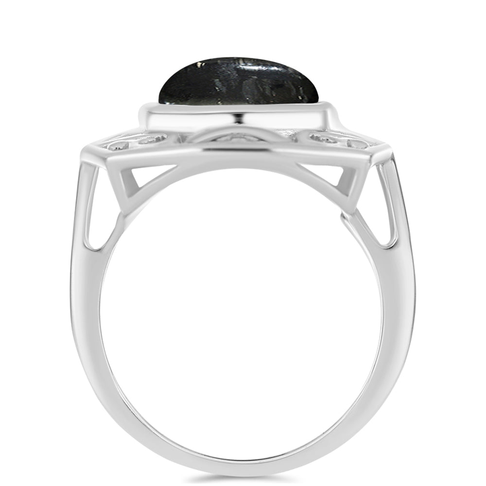 Ezüst Gyűrű Picasso Jáspissal 2 