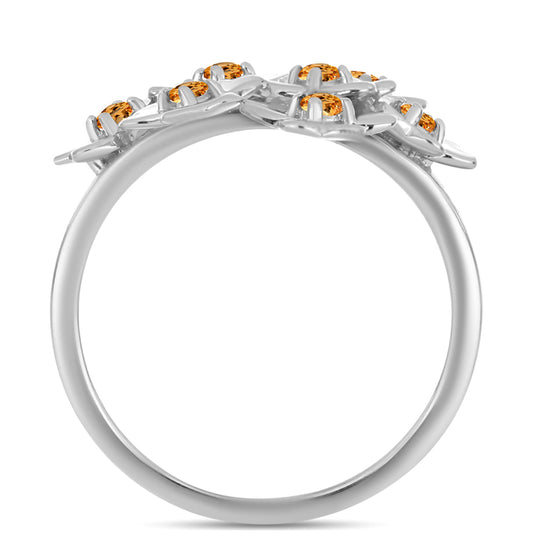 Ezüst Gyűrű "Császársárga" Topázzal