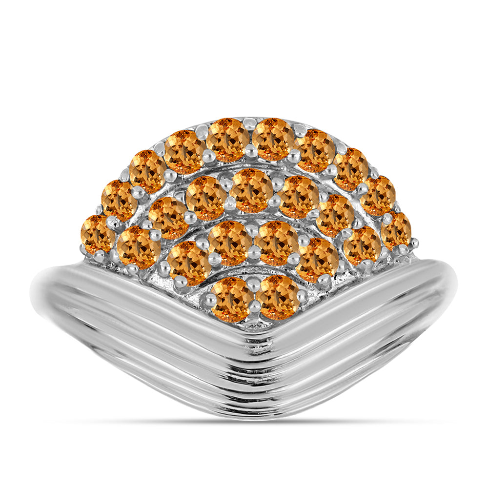 Ezüst Gyűrű "Császársárga" Topázzal 1 