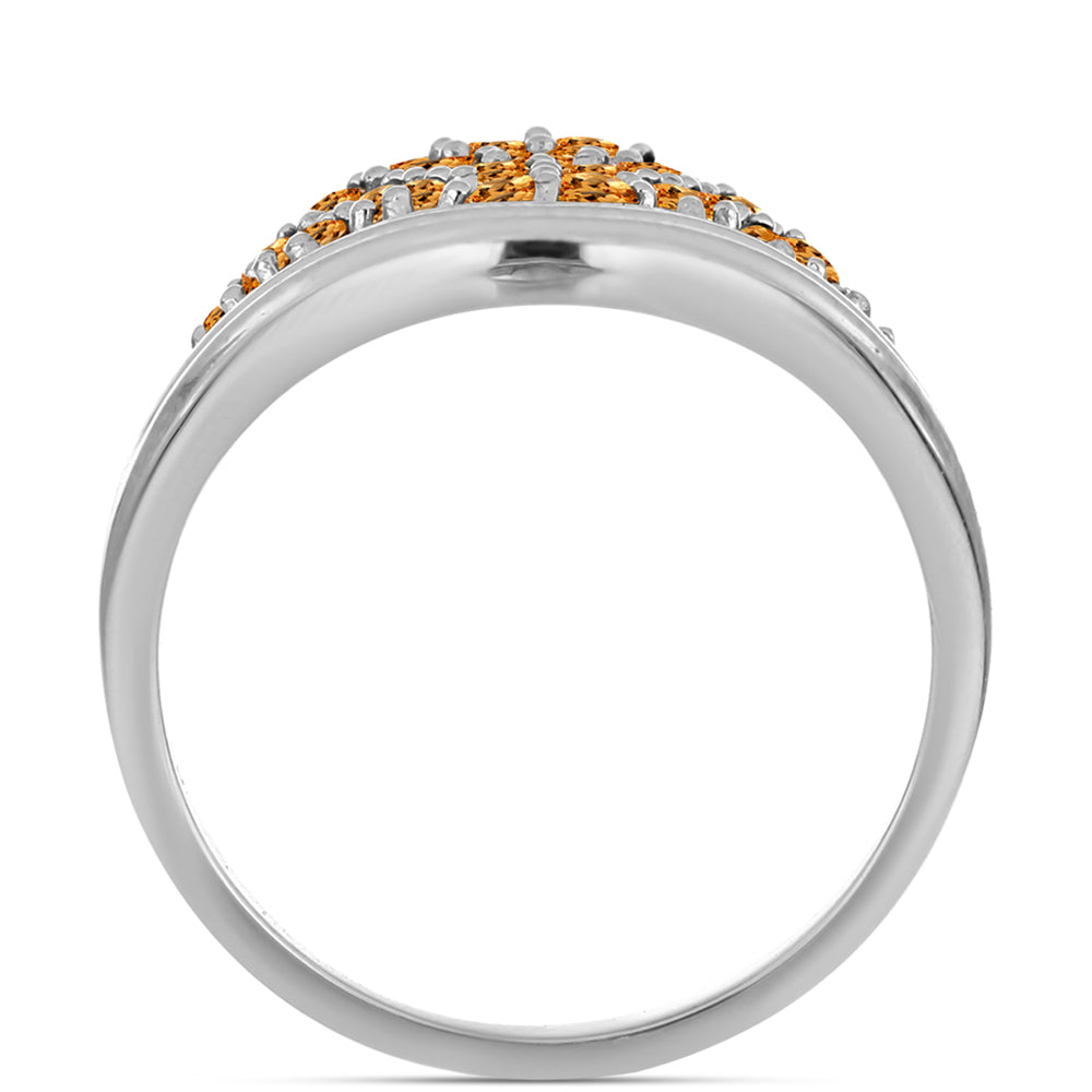 Ezüst Gyűrű "Császársárga" Topázzal 2 