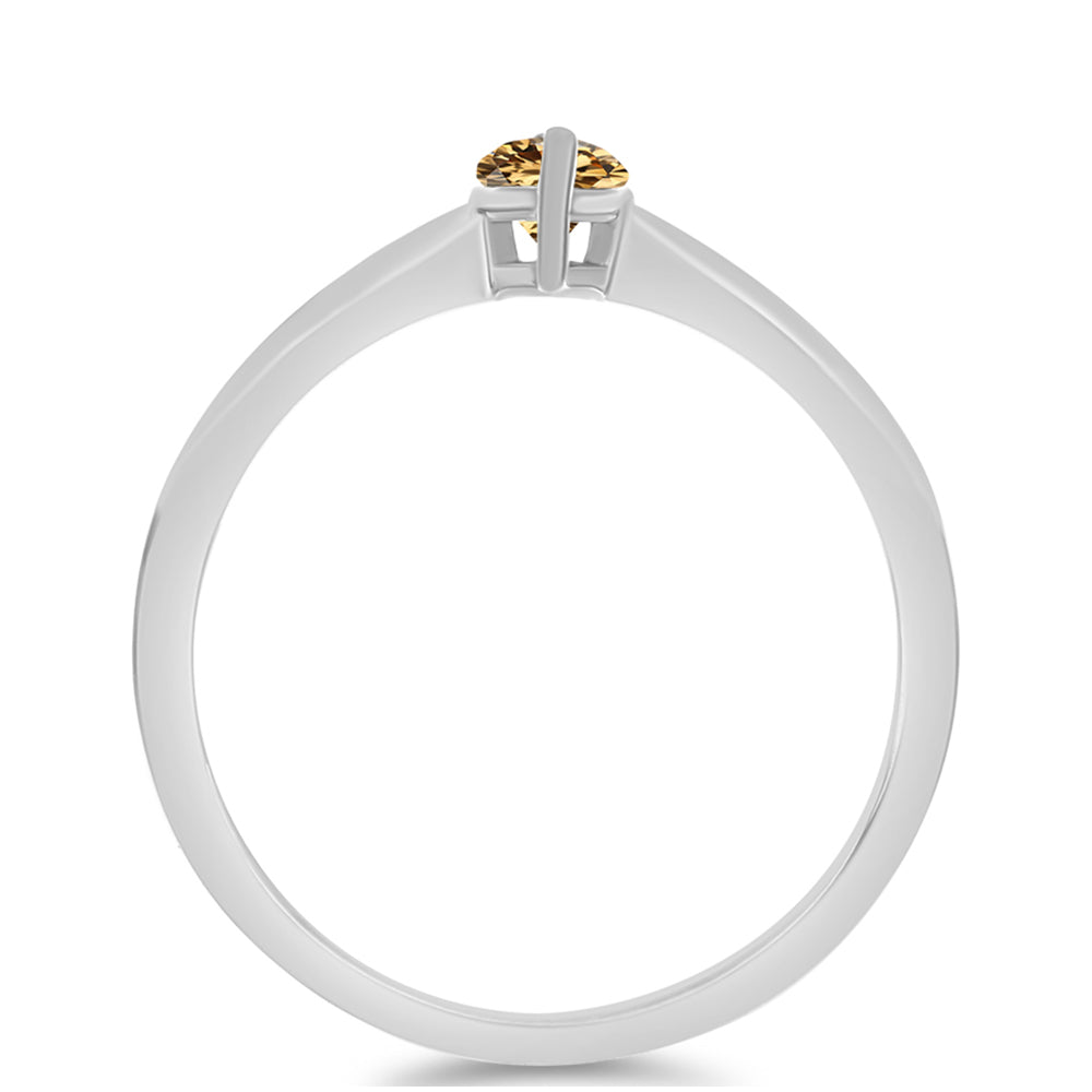 Ezüst Gyűrű Pezsgő Moissanite-tal 2 