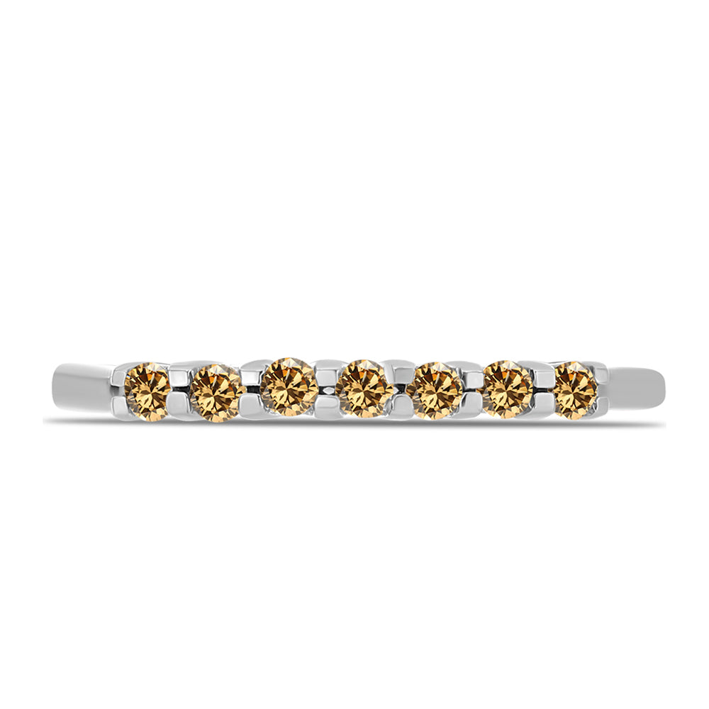 Ezüst Gyűrű Pezsgő Moissanite-tal