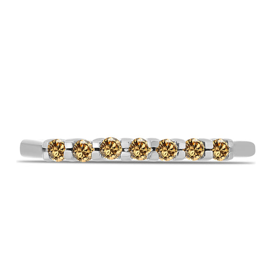 Ezüst Gyűrű Pezsgő Moissanite-tal