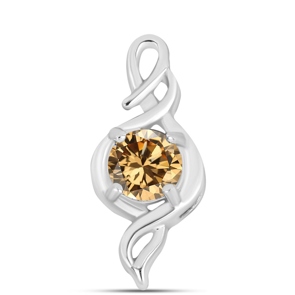Ezüst Medál Pezsgő Moissanite-tal 1 