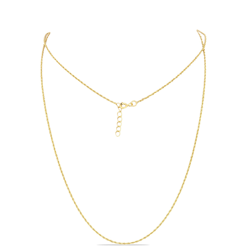 Arannyal Bevont Ezüst Lánc 1 