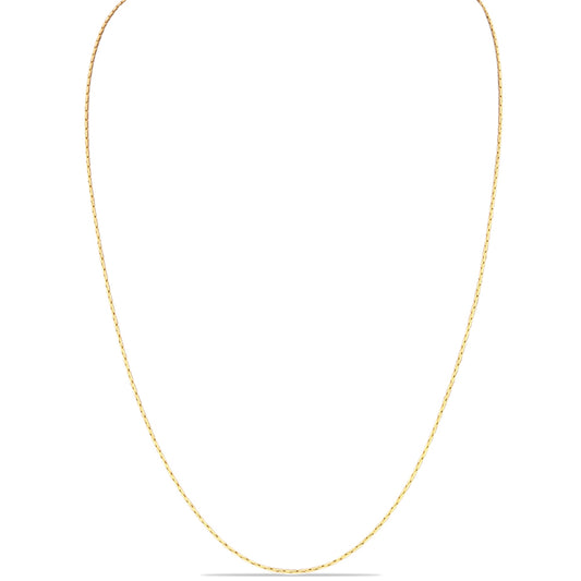 Arannyal Bevont Ezüst Lánc