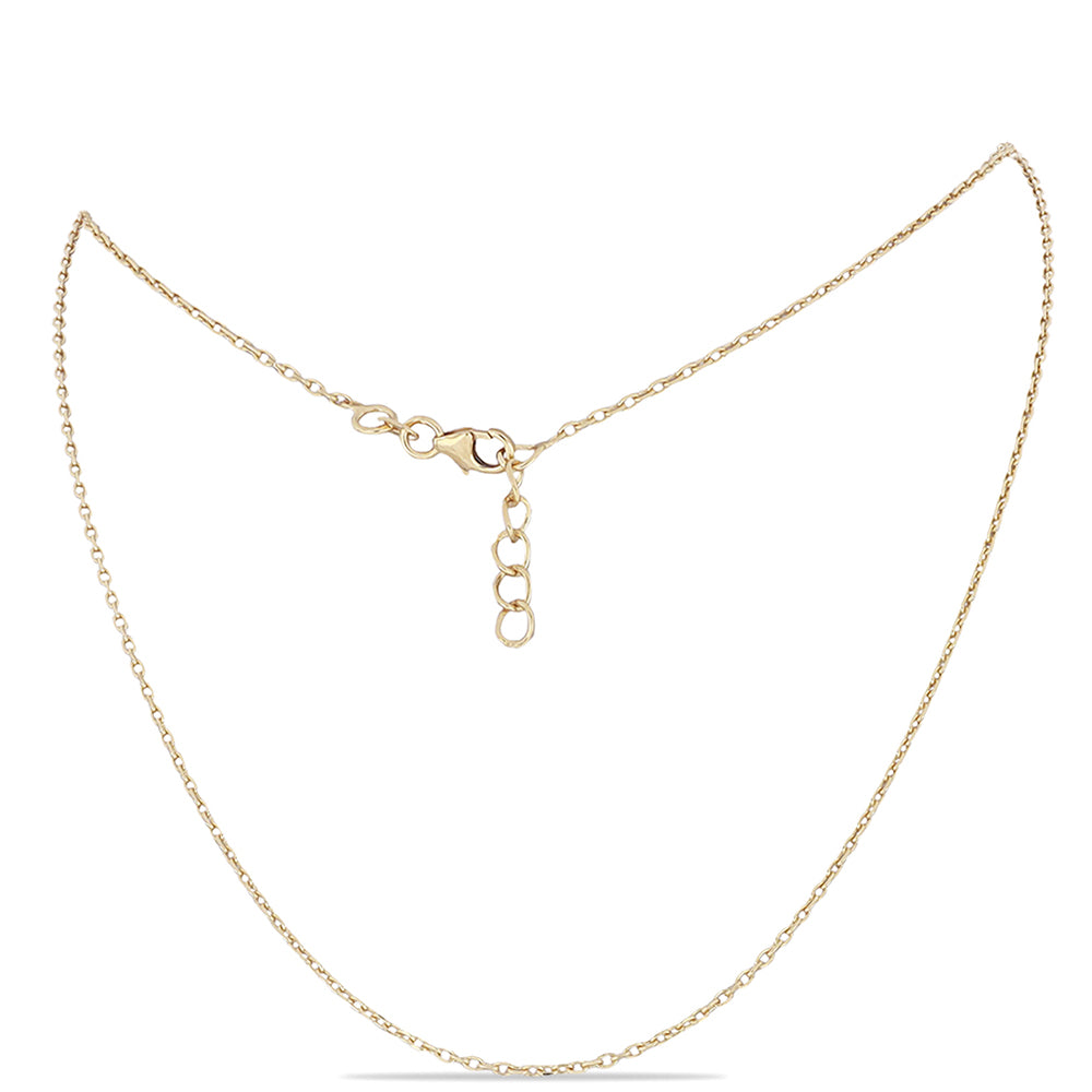 Arannyal Bevont Ezüst Lánc