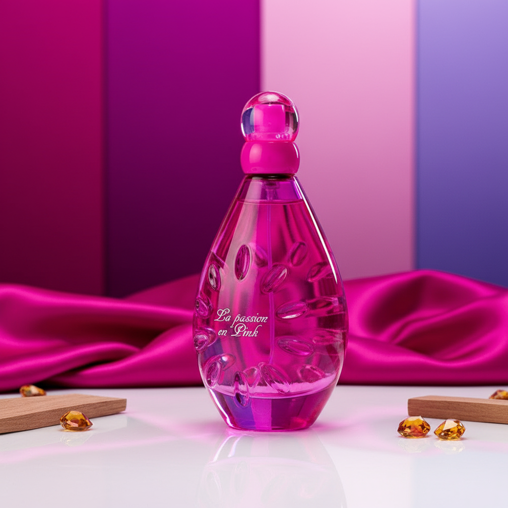 100 ml Eau de Parfum  LA PASSION EN PINK Virágos Gyümölcsös Illat Nőknek 5 