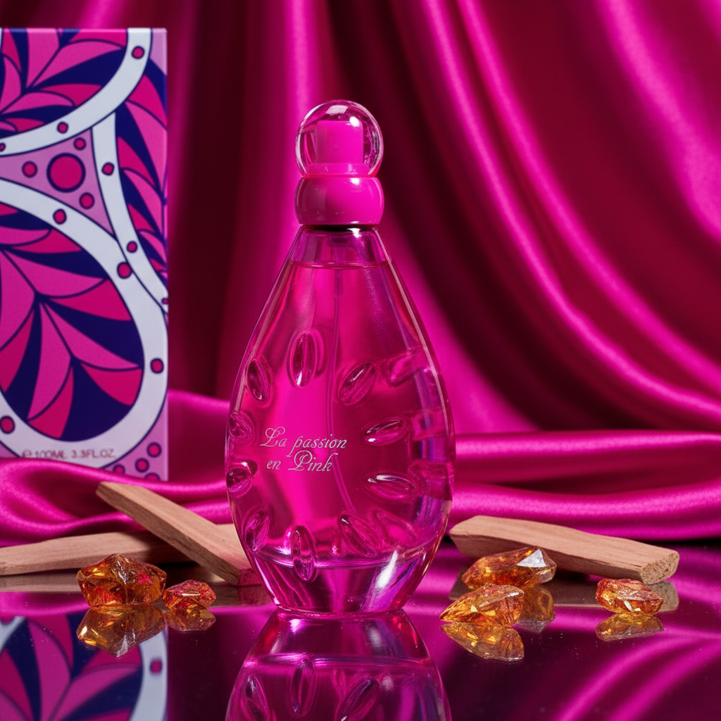 100 ml Eau de Parfum  LA PASSION EN PINK Virágos Gyümölcsös Illat Nőknek 2 