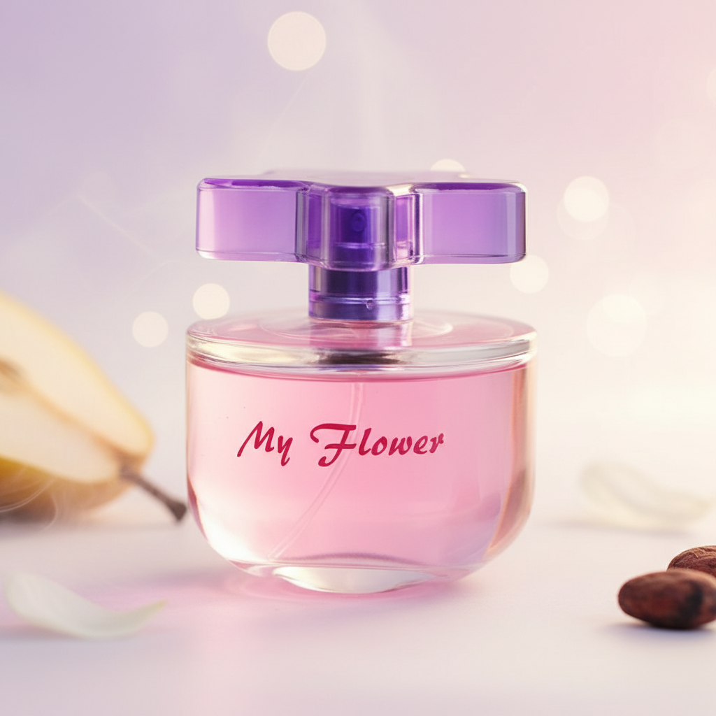 100 ml Eau de Parfum  "My Flower" Virágos - Fűszeres Illat Nőknek 4 