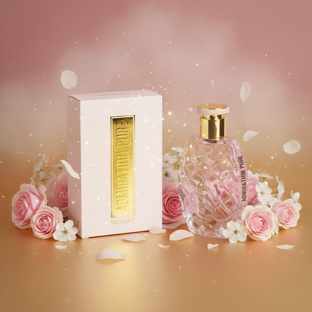 100 ml Eau de Perfume ADMIRATION PURE Virágos Illat Nőknek 2 