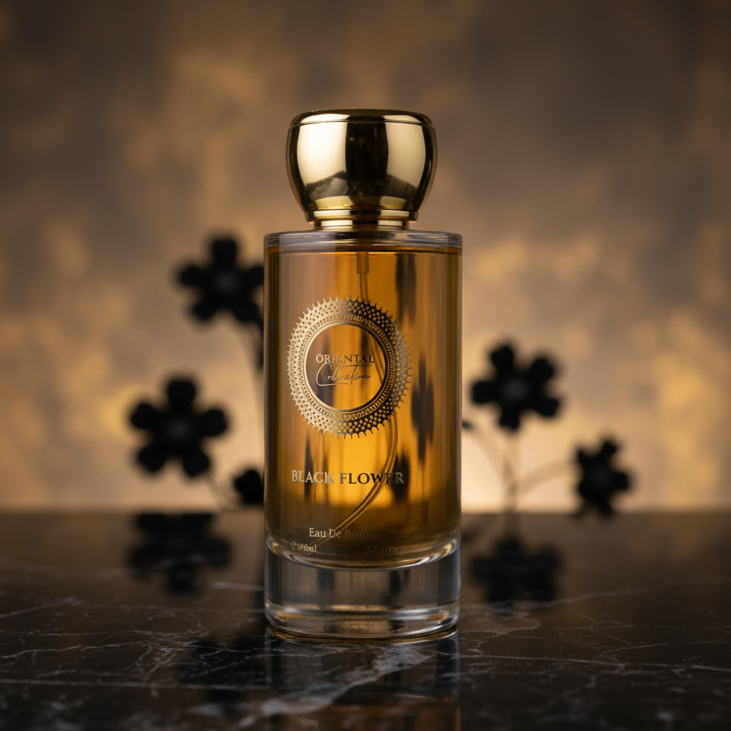 100 ml EDP BLACK FLOWER érzéki édes izgalmas unisex illat
