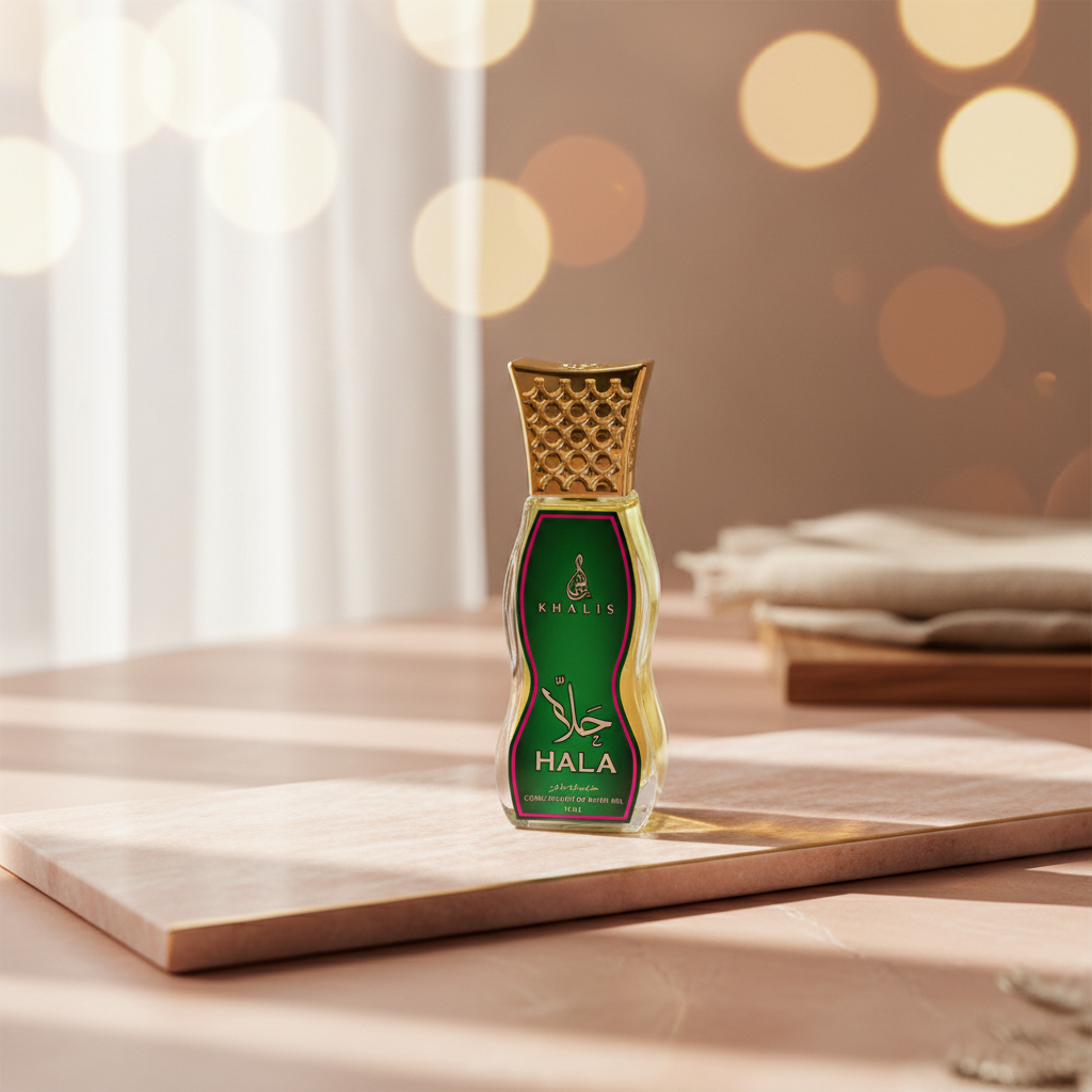 20 ml HALA parfümolaj, virágos-gyümölcsös illat nőknek 2 