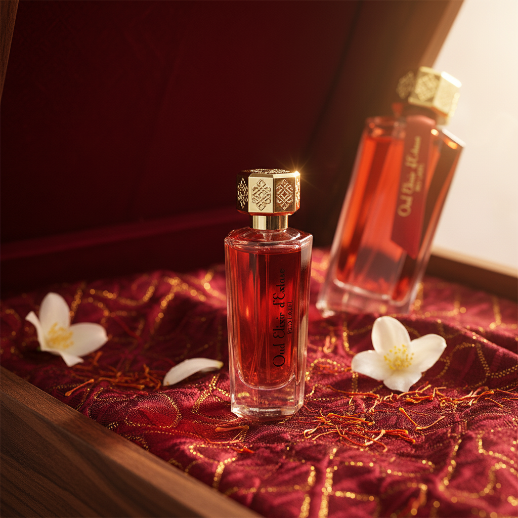 Linn Young EDP 100ml + 30ml "Oud Elixir Red" - Borostyános, virágos illat