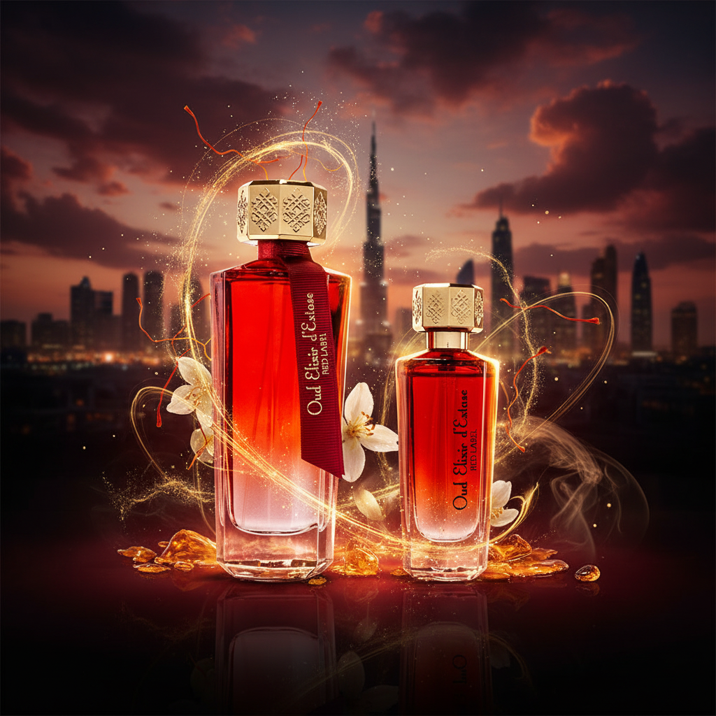 Linn Young EDP 100ml + 30ml "Oud Elixir Red" - Borostyános, virágos illat 12 