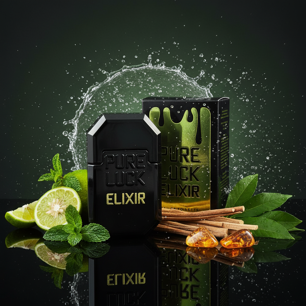 Linn Young EDT 100ml "Pure Luck Elixir" – fás-aromás illat 6 
