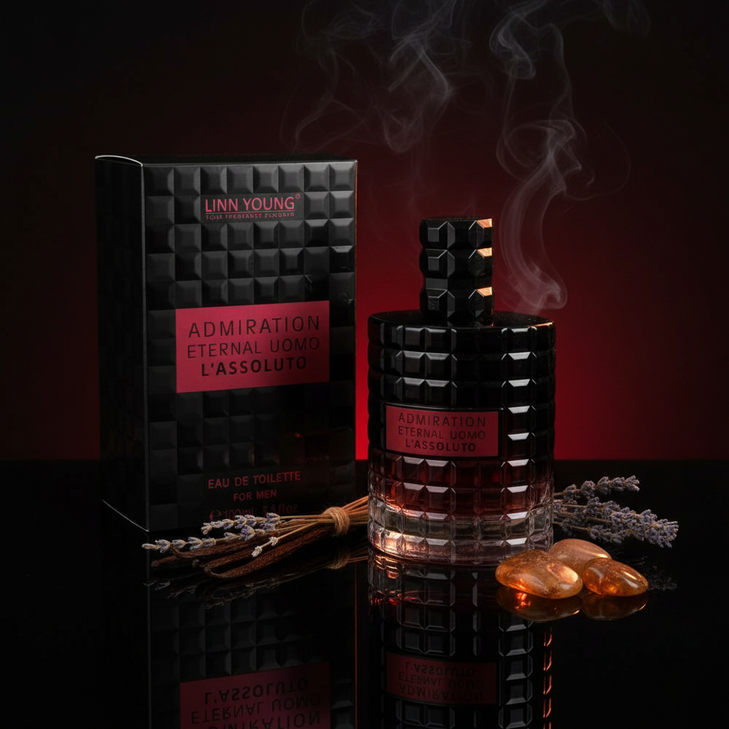 Linn Young EDT 100ml "Admiration Eternal Uomo Intenso" – orientális-vanília illat 10 