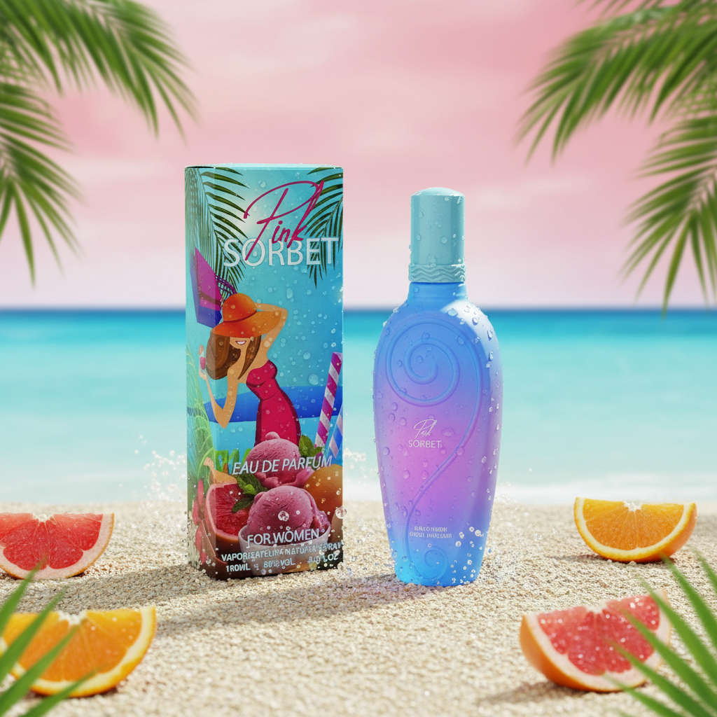 EDP 100 ml „Pink Sorbet” – gyümölcsös-virágos illat 2 