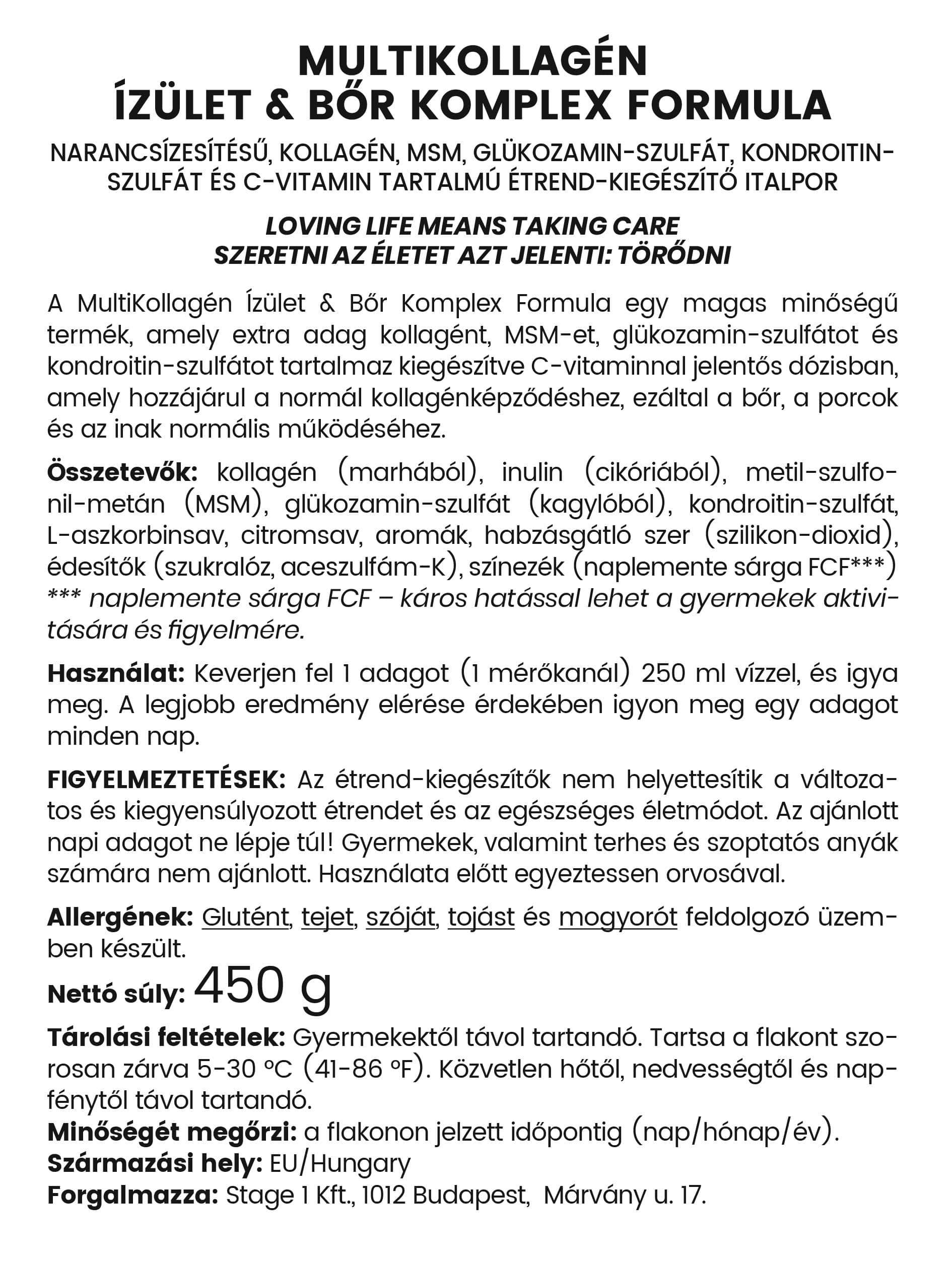 Prémium MultiKollagén – a bőr, a porcok és az ízületek természetes építőanyagával 2 