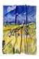 Pamut Sál-Kendő, 70 cm x 180 cm, Van Gogh - Haystacks