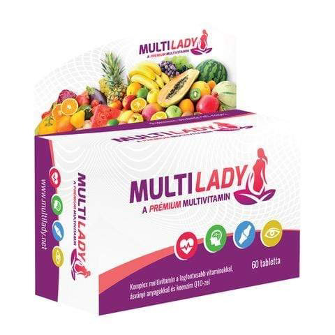 2+1 MultiLady - Prémium Immunerősítő MultiVitamin, 3x60 db tabletta 3 