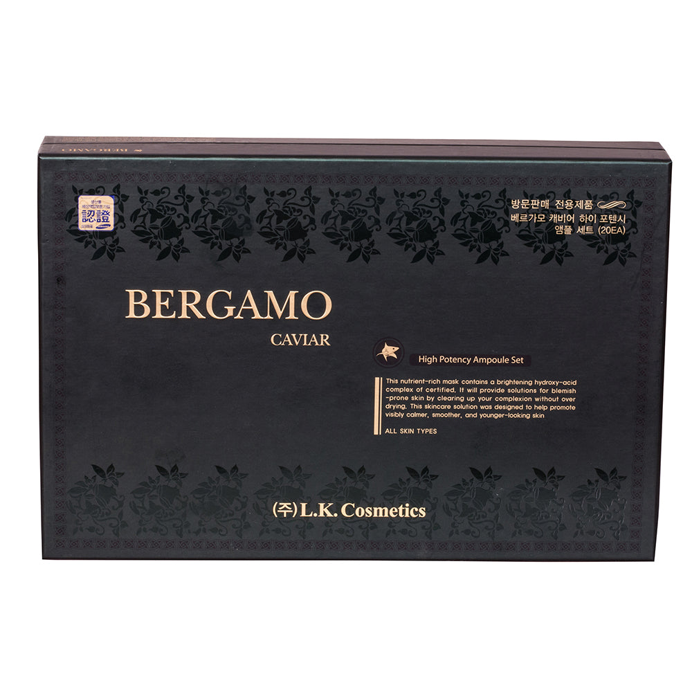 BERGAMO 20 db-os Luxus Kaviár Ampullakészlet, Kétfázisú, 20 x 13 ml 2 