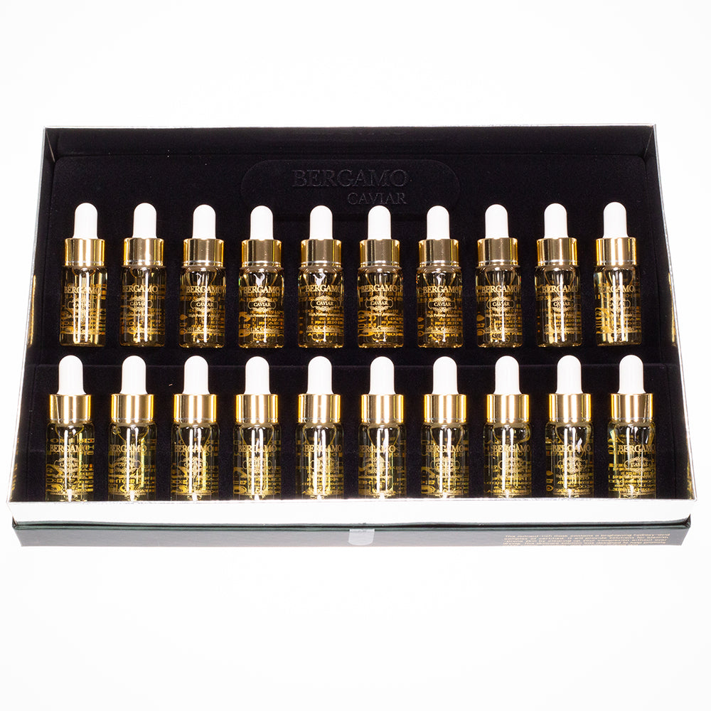 BERGAMO 20 db-os Luxus Kaviár Ampullakészlet, Kétfázisú, 20 x 13 ml 3 