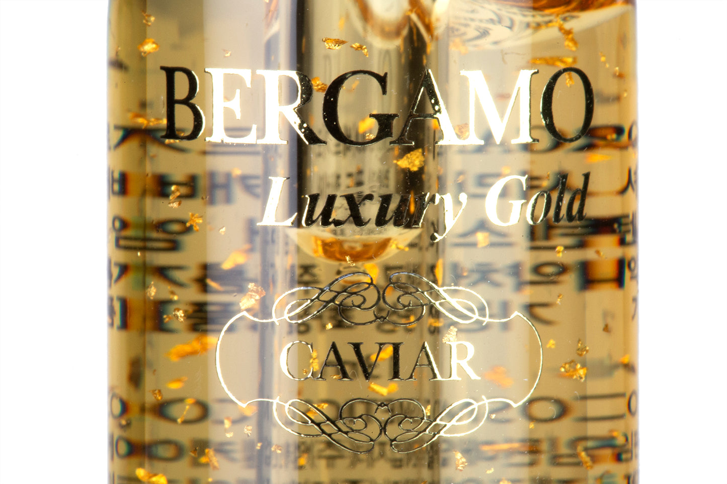 BERGAMO LUXORY GOLD Kollagén & Kaviár 4 db-os Ampulla Szett, 13 ml x 4