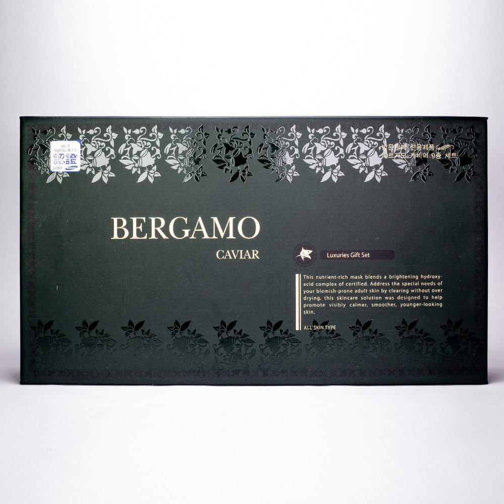 BERGAMO Kaviáros luxus bőrápoló szett