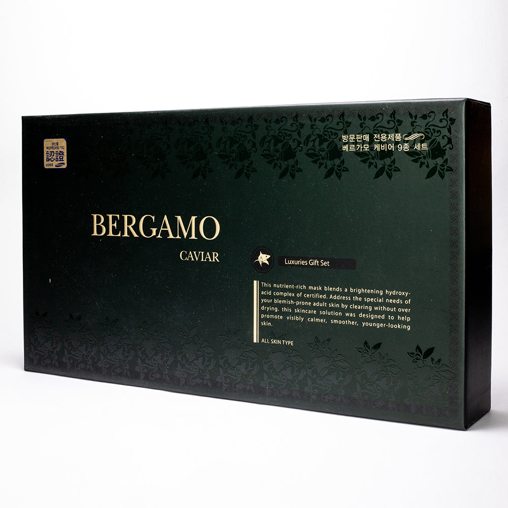 BERGAMO Kaviáros luxus bőrápoló szett 8 