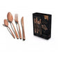 Berlinger Haus 24 db-os Evőeszköz Készlet Metallic Line, Rosegold Edition