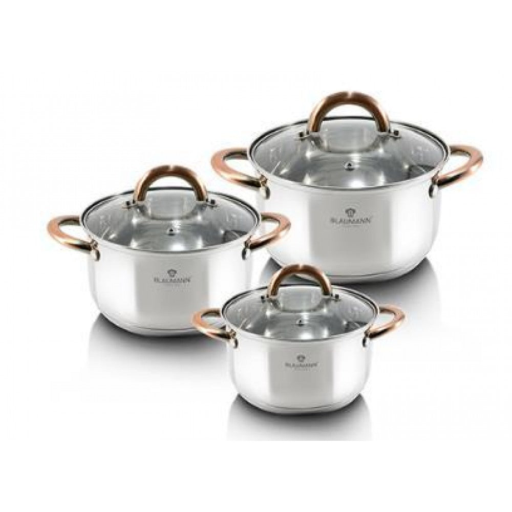 6 részes Rozsdamentes Acél Étkészlet, Gourmet Line 1 
