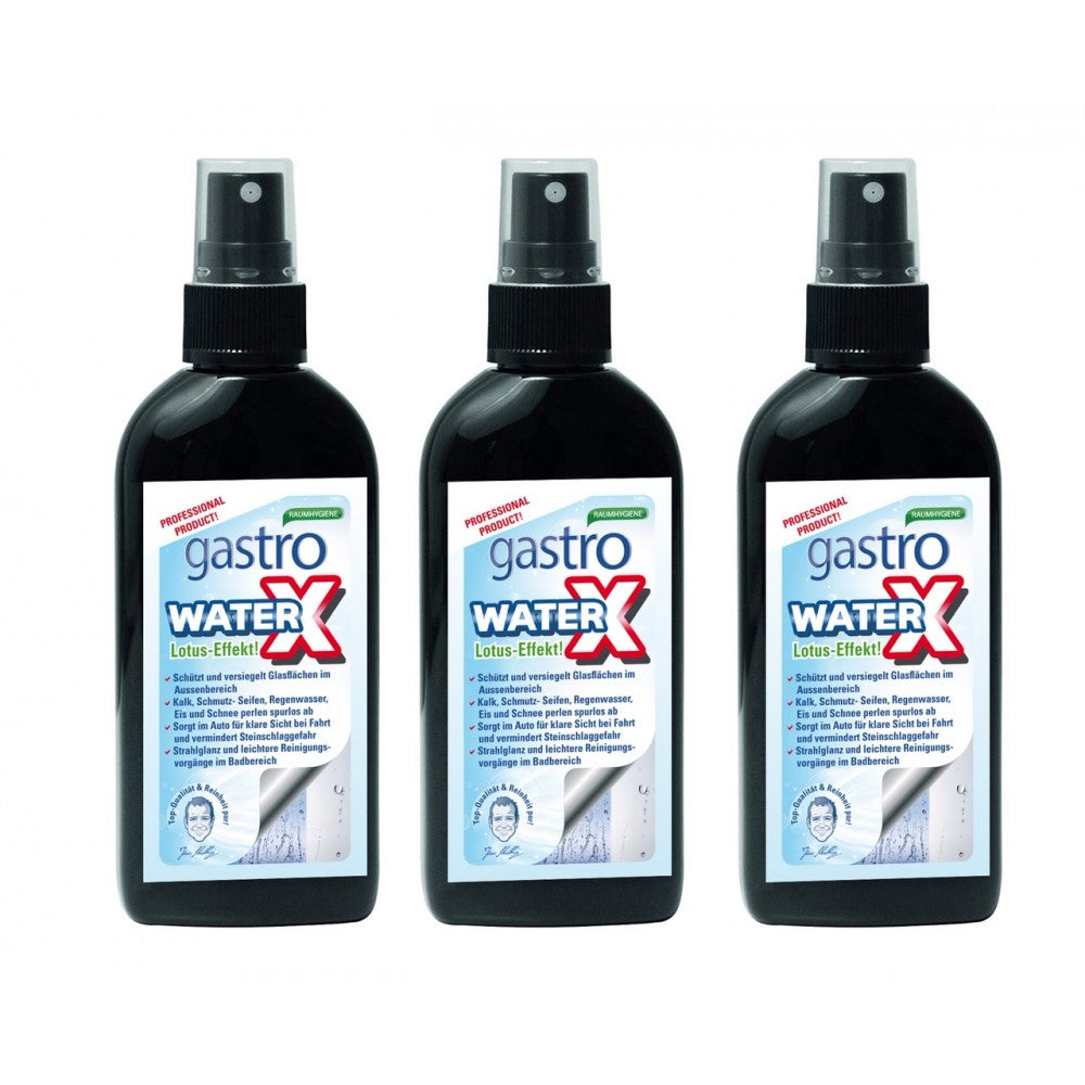 Gastro Water X Kosztaszító Üvegápoló, 3x100ml 1 