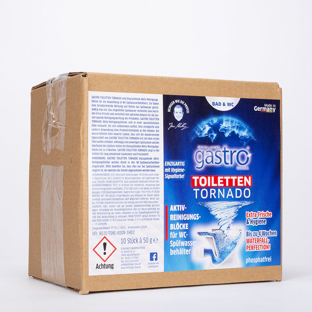 Gastro Toilet Tornado lefolyótisztító tabletták, 10 db 2 