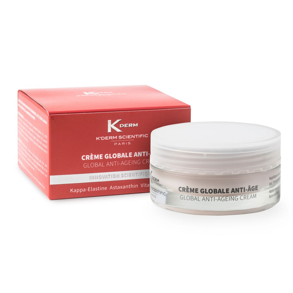K'Derm Scientific Öregedésgátló Krém Kappa-elasztinnal és B12-vel, 50ml