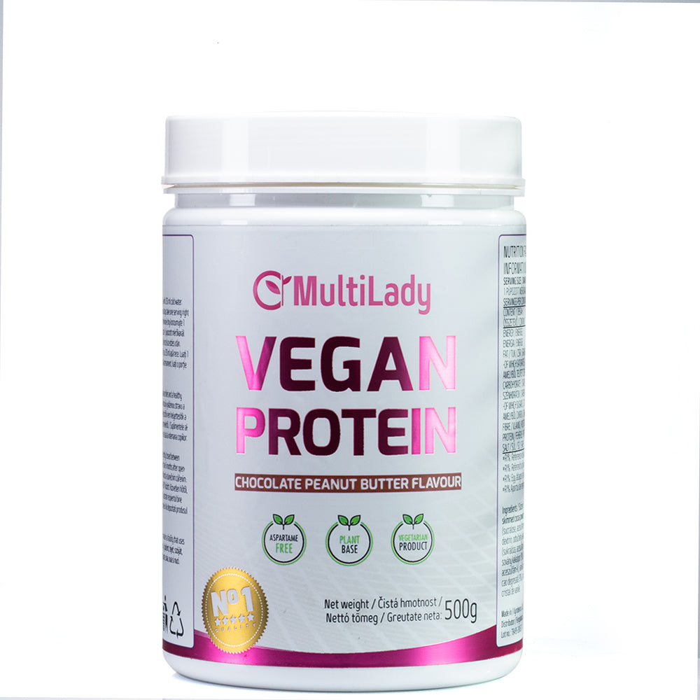 Multilady Prémium Vegán Fehérje - Csoki-mogyoróvaj 1 