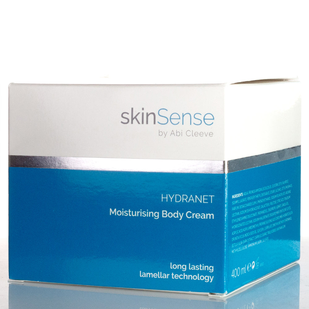 SkinSense 2 Lépéses Bőrápoló Kollekció: SkinSense Testápoló Krém 400 ml és Testradír 200 ml 5 