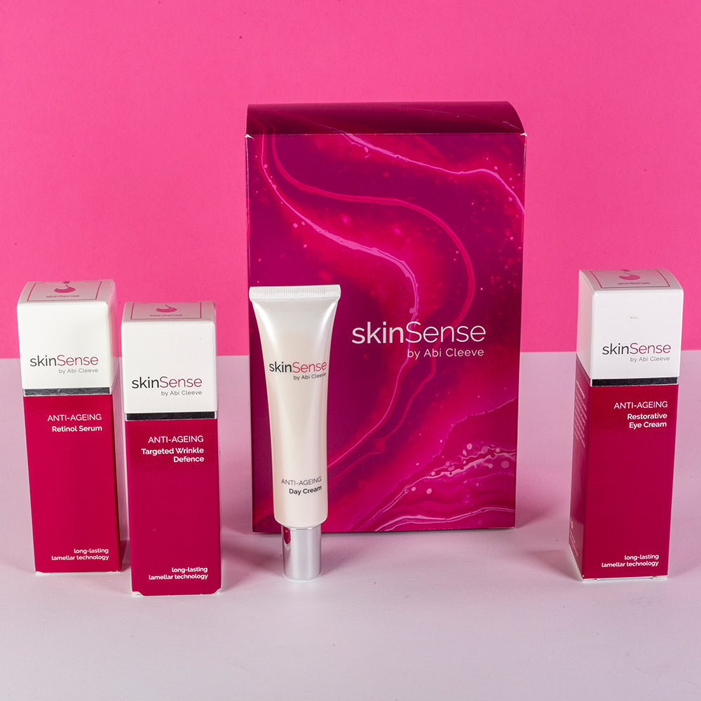 SkinSense 4 darabos öregedésgátló kezelés kollekció 12 