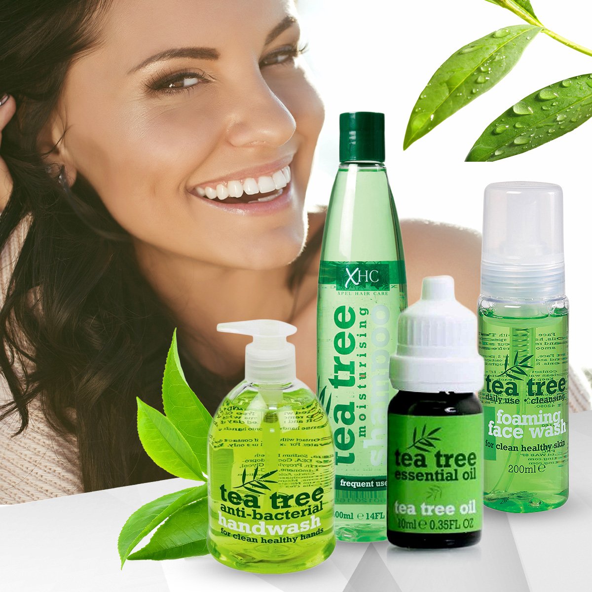 500 ml-es Folyékony Szappan Teafa Olajjal 3 