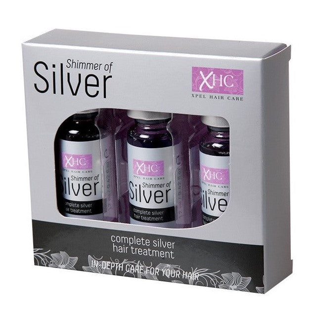 Világosító Hajszérum Keratinnal az Ezüst csillogásával - 3 x 12 ml