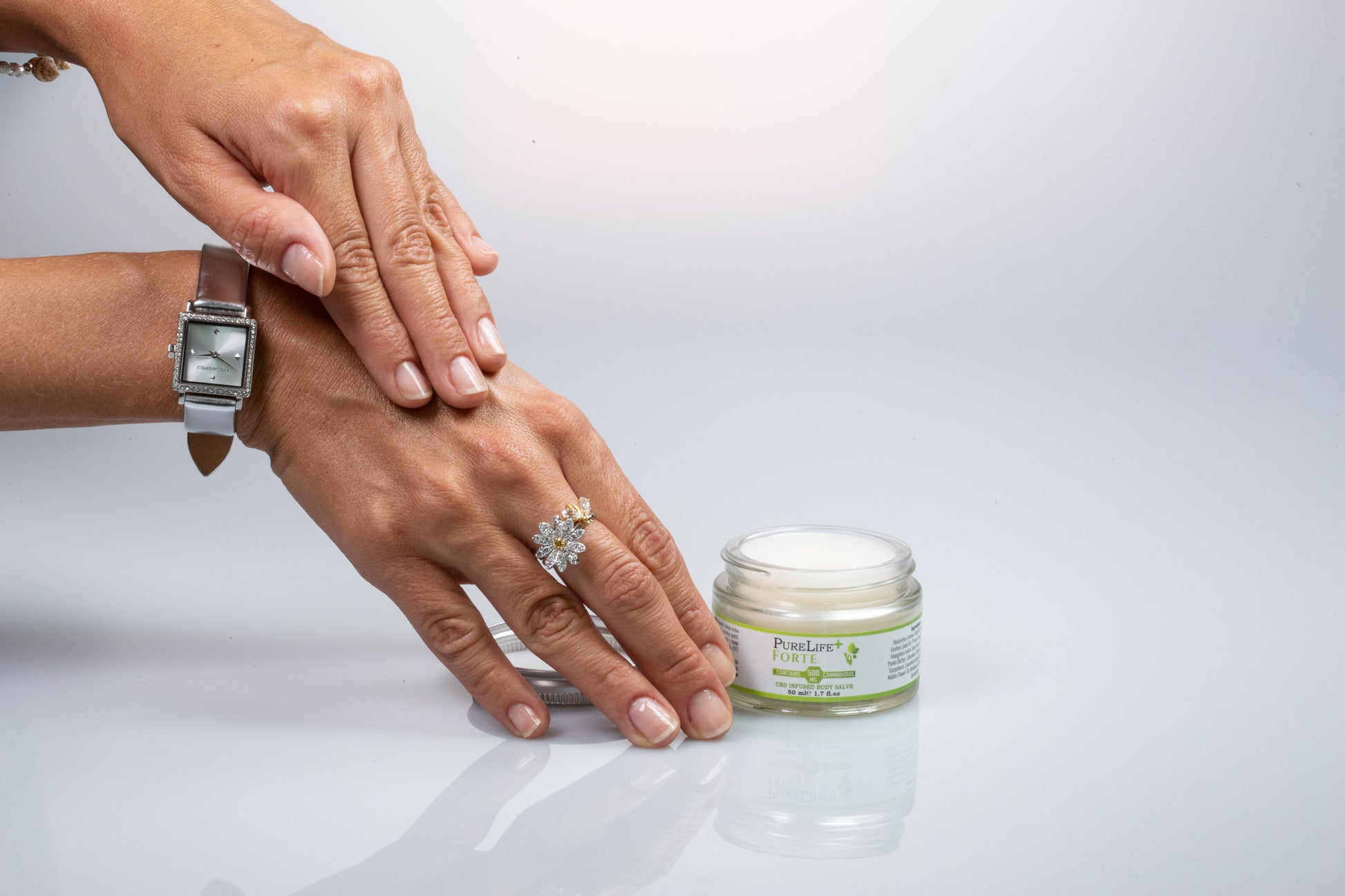 "Pure Life+ Forte" CBD regeneráló krém 7 